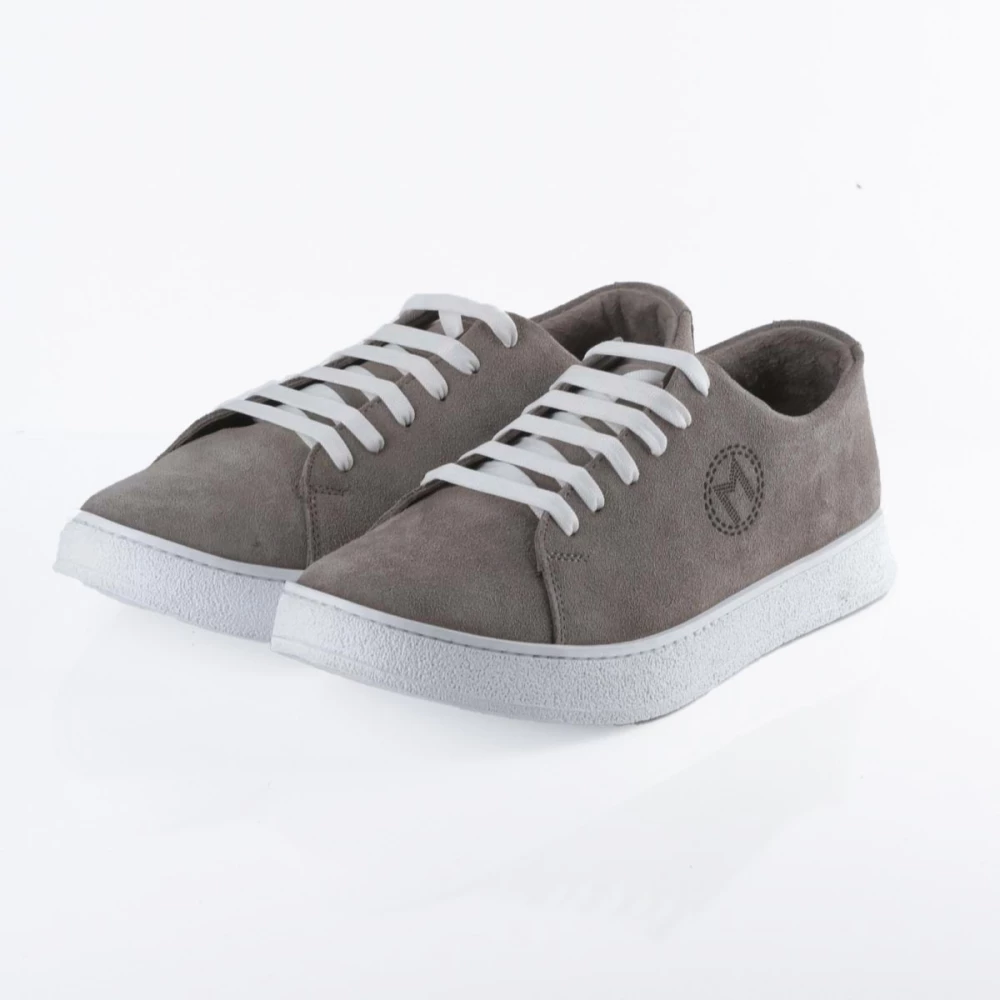 Sneakers en cuir/daim M